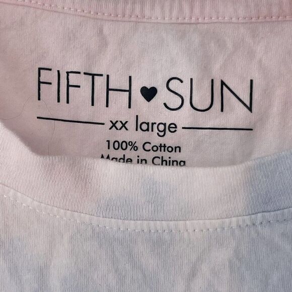 Fifth Sun Tie Dye T-Shirt Mojito Beach Boho Funny Casual Size XXL Short Sleeve - Picture 6 of 6
